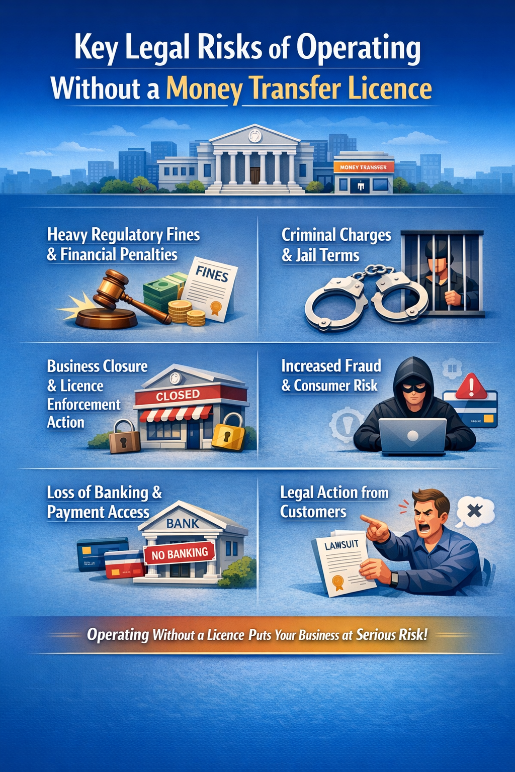 Key Local Risks Of Operating Without A Money Transfer Licence